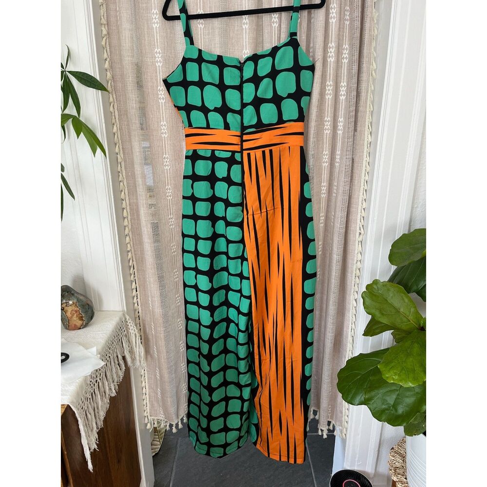 Vintage Art Deco Tiger Jumpsuit - Picture 1 of 5